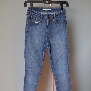 Levi's 721 High Rise Skinny Denim